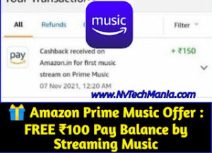Amazon Prime Music Earn Free Amazon Pay Balance