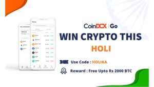 CoinDCX Holi offer HOLIKA