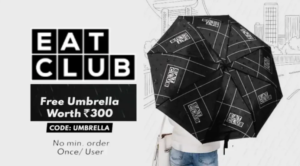🎁 Eat Club Free Umbrella Offer Again Working 😋