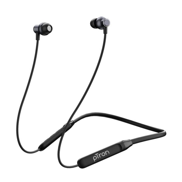 pTron Tangent Evo Bluetooth 5.0 Wireless Headphones Magnetic Earbuds