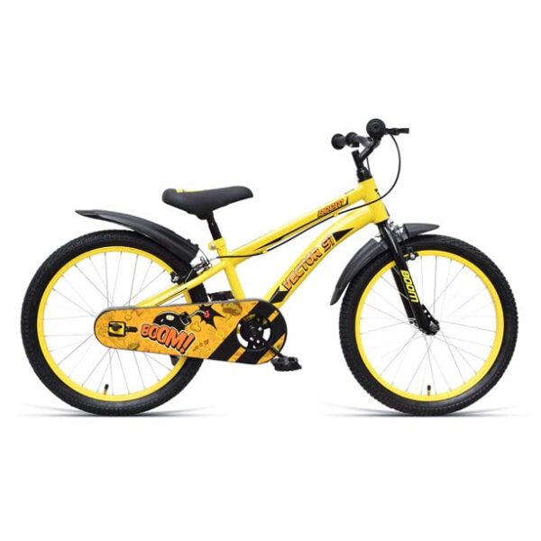Vector 91 Boom 20T Yellow Single Speed Kids Cycle
