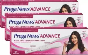 PREGANEWS Advance Pregnancy Test Kit (3 Tests)