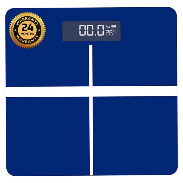 beatXP Blue plus Digital Bathroom Weighing Scale with LCD Panel &
