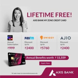 Axis Bank My Cone Card Benefits