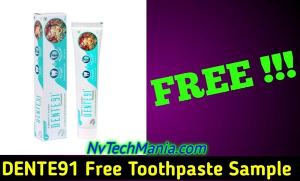 Free Toothpaste Sample by Dente91