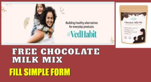 VedHabit : Free Sample of Chocolate Milk Mix
