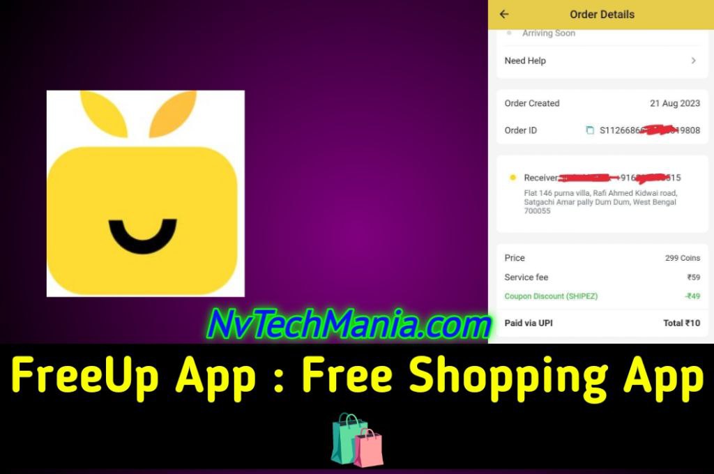 FreeUp App Free Shopping