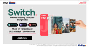 jupiter app rupay credit card