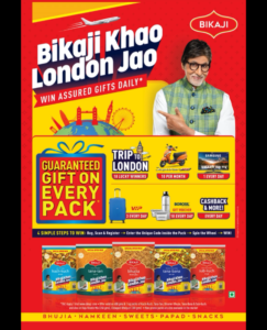 Bikaji Bikaji Khaao London Jao Offer Promotion