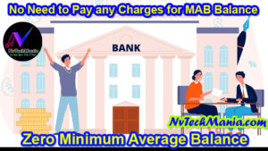 No MAB Charges in Bank Account
