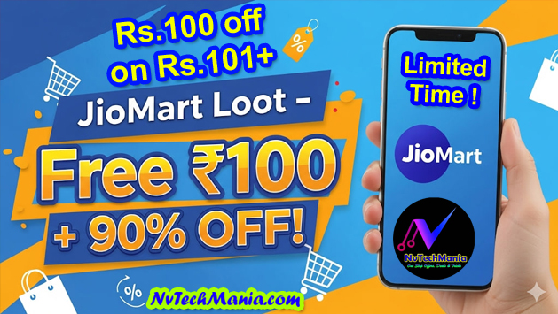 JioMart Loot Free Shopping 100 off
