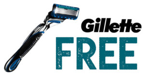gillette free razor sample