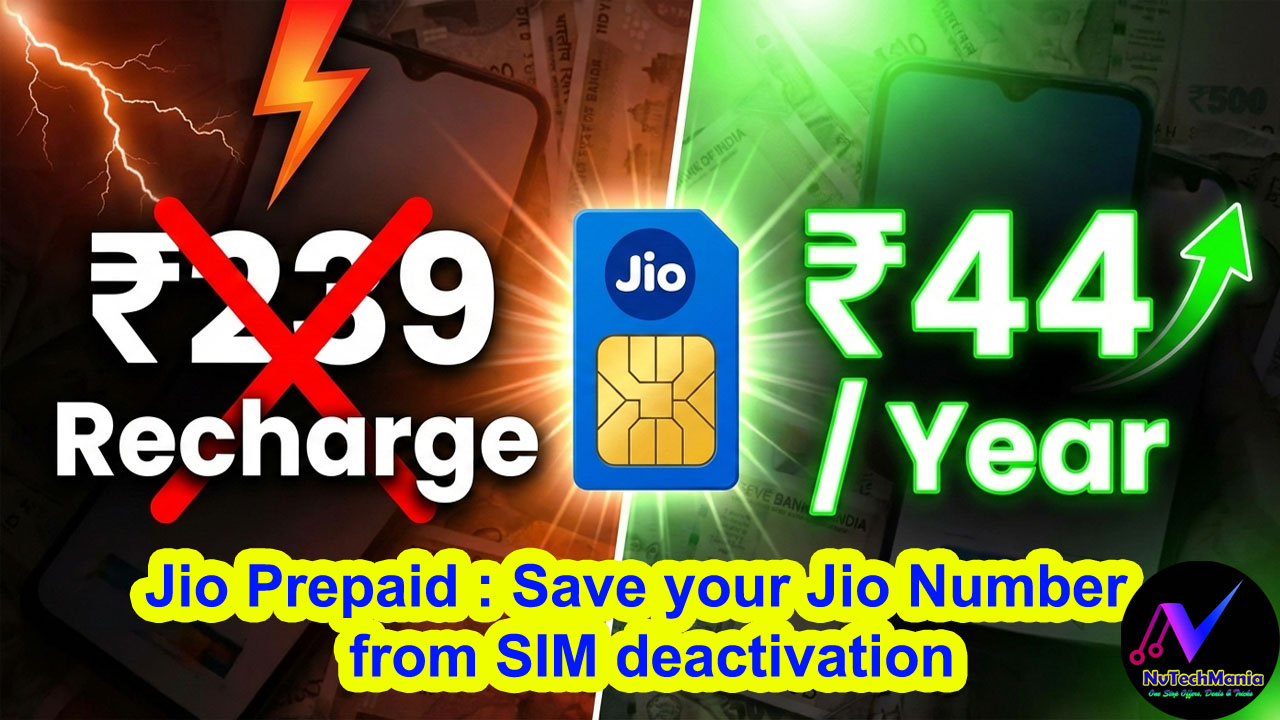 Jio SIM trick Save you SIM from deactivation